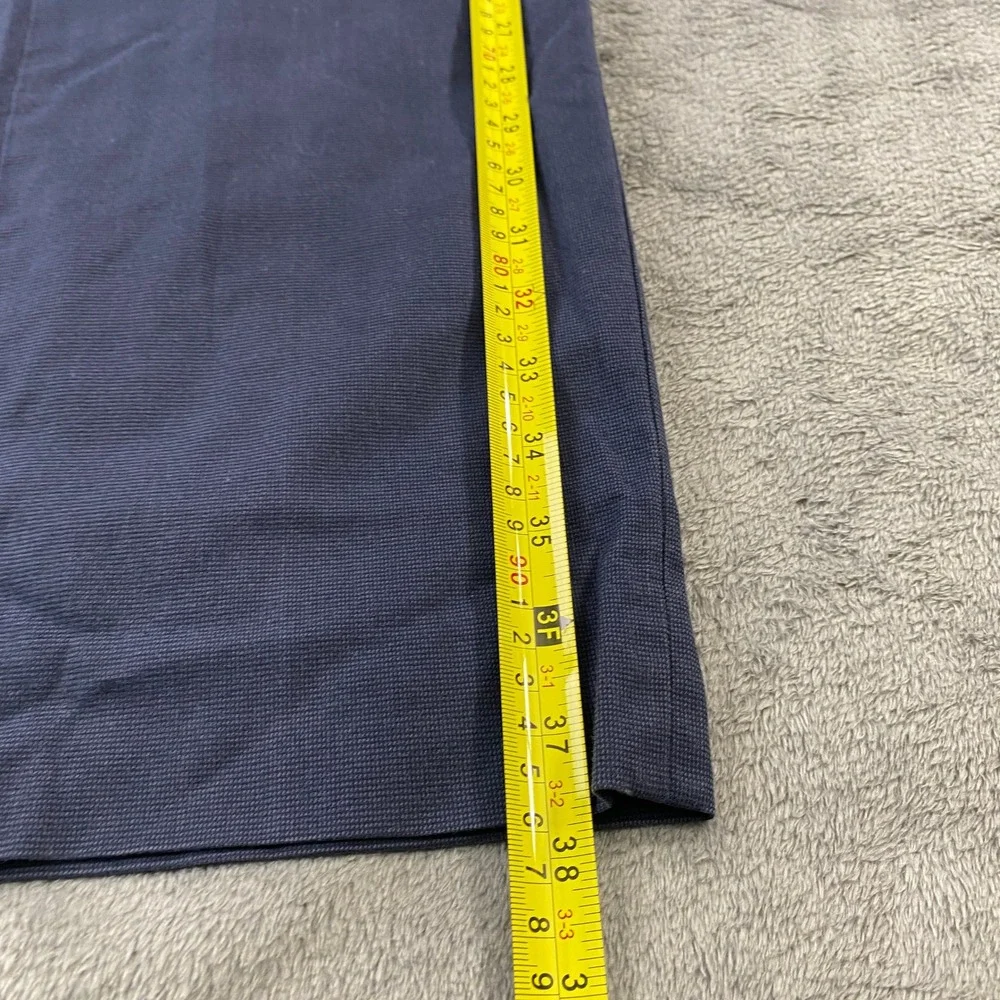 Banana Republic Dress Pants Mens 31x30 Navy Blue‎ Slim Fit Wool Blend 676183-00
